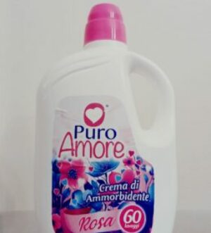 Ammorbidente puro amore rosa crema | 60 lavaggi.