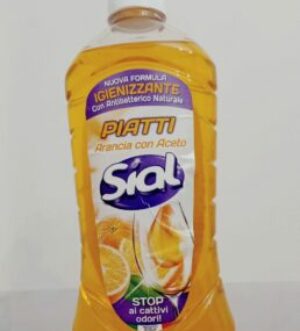 Detersivo  Sial piatti arancia e aceto 1 LT.